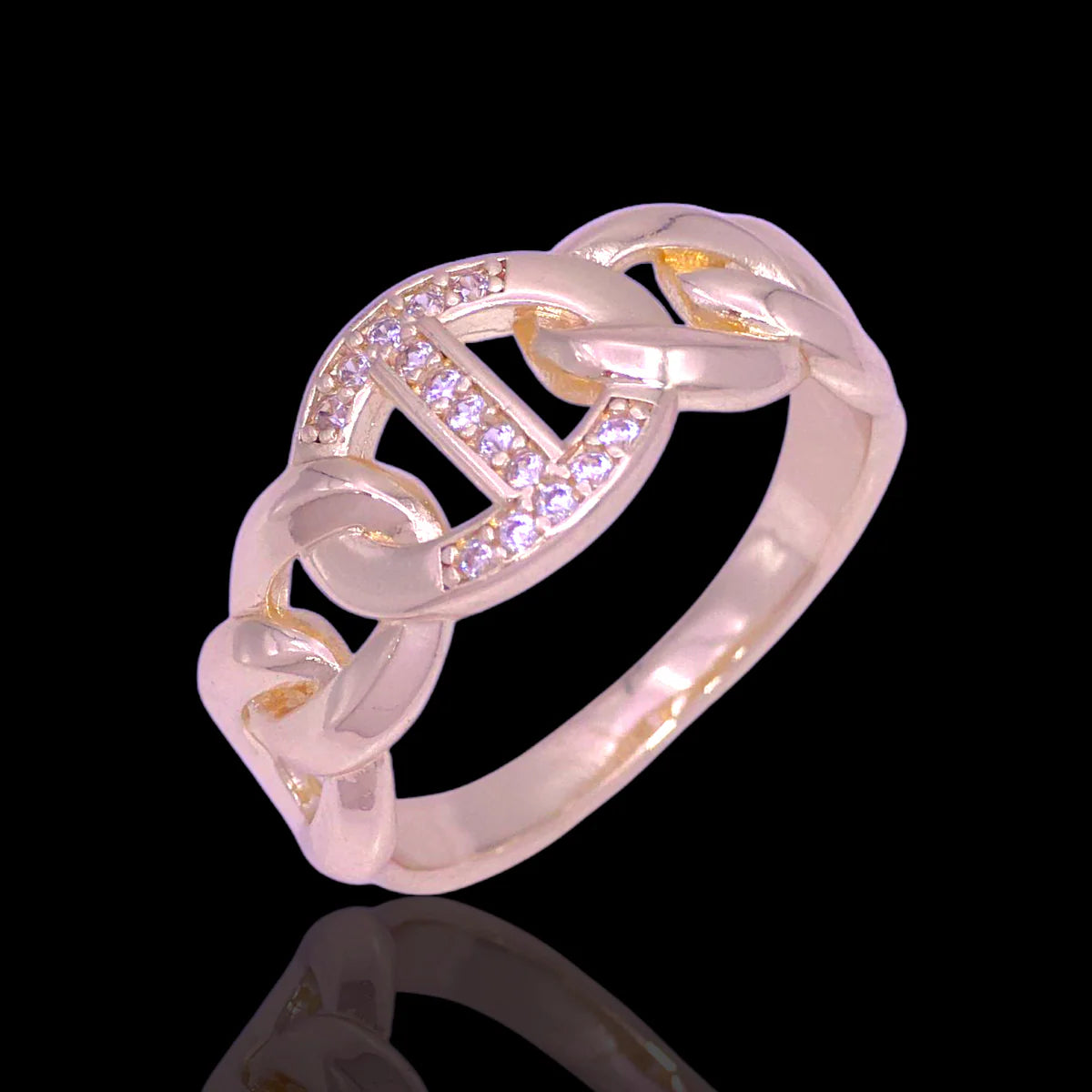 Mariner Link CZ Ring