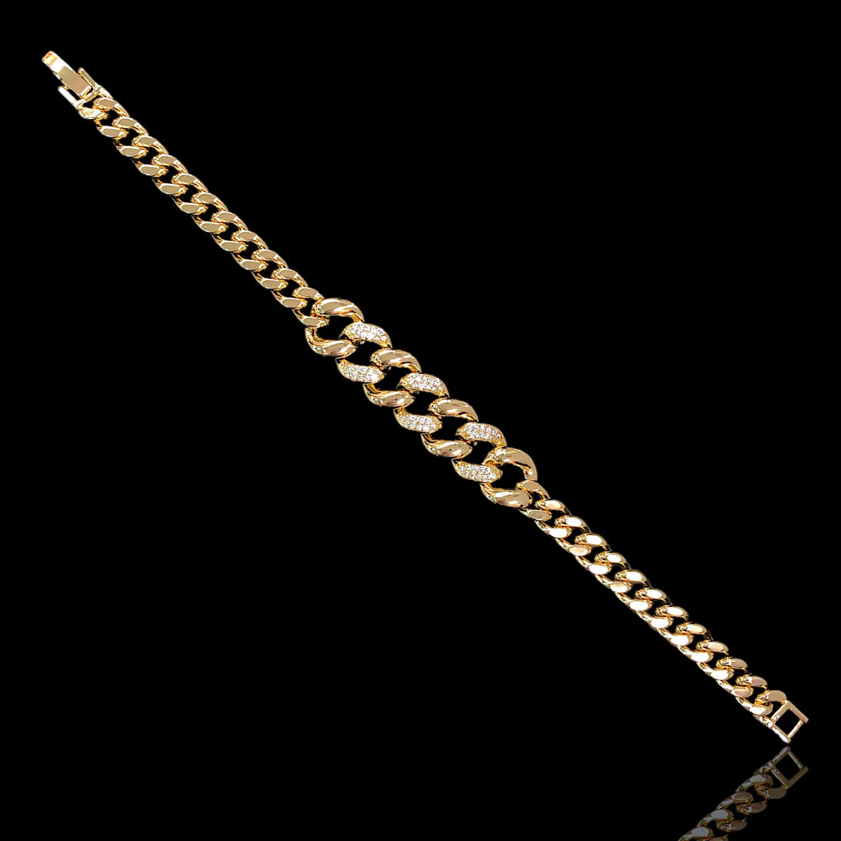 Cuban Link CZ Bracelet