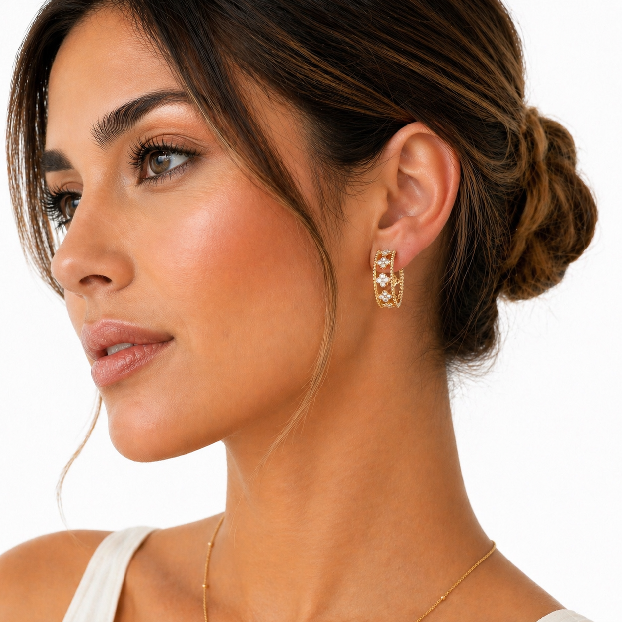 Blossom Hoops