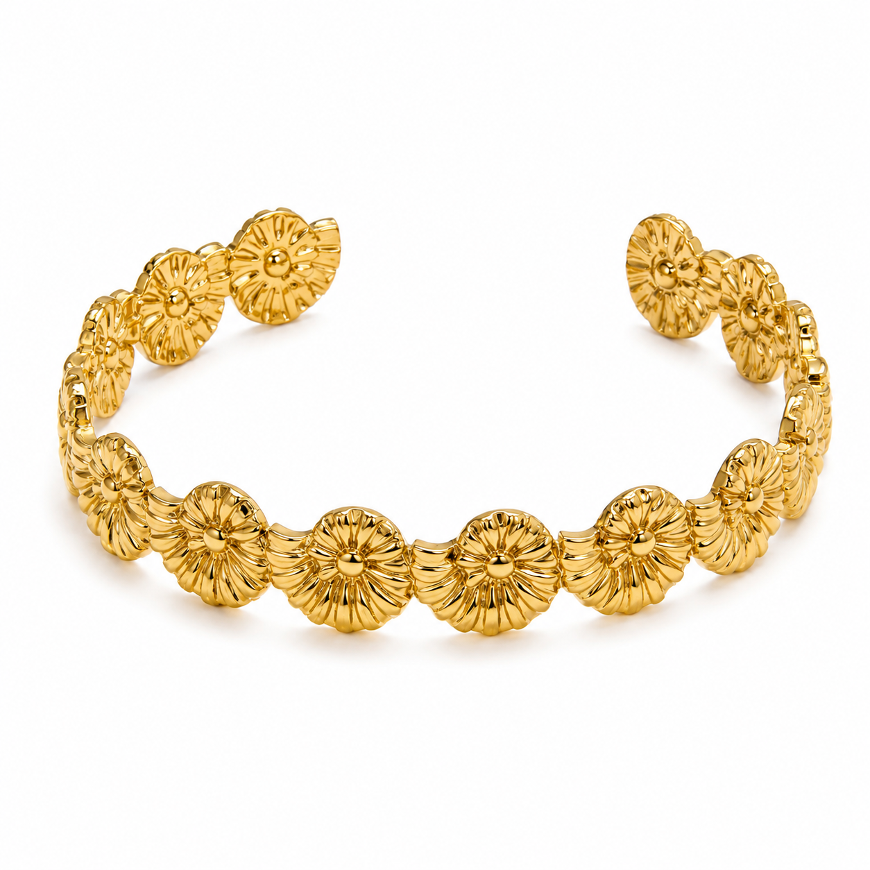 Conch Cuff Open Bracelet
