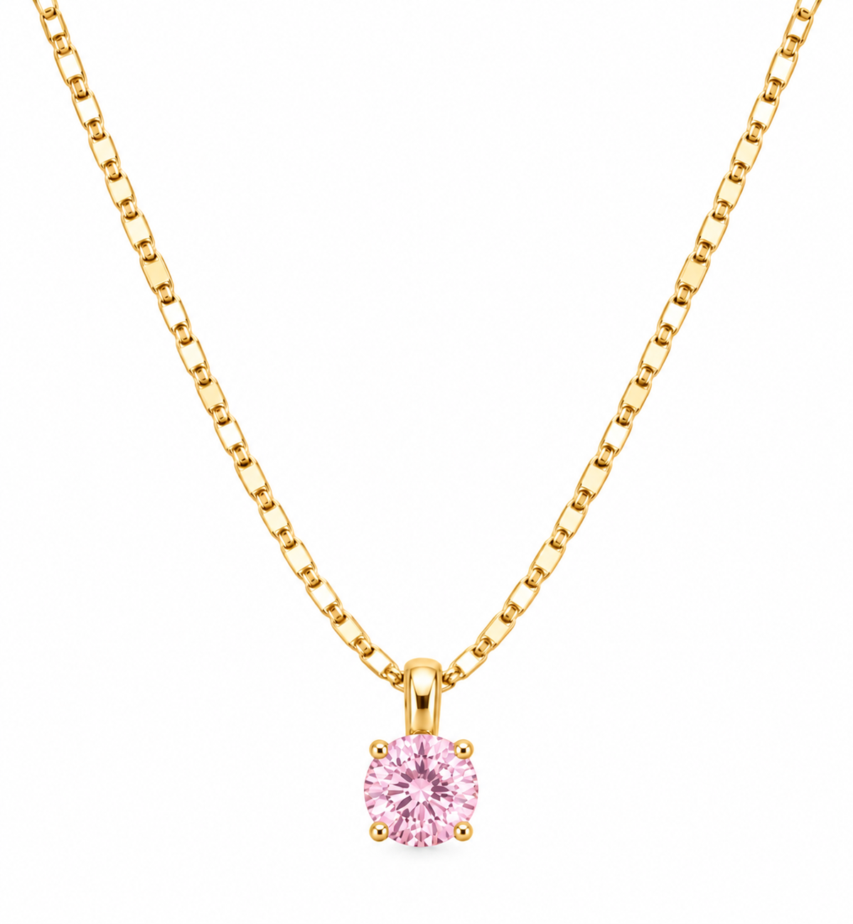 Birthstone Charm Necklace