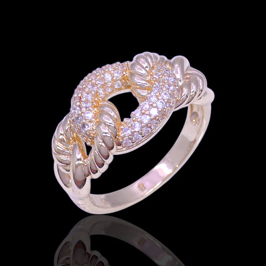 Knot Zirconia Ring