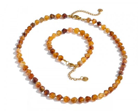 Set Necklace + Bracelet