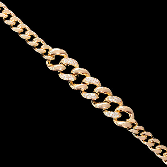 Cuban Link CZ Bracelet