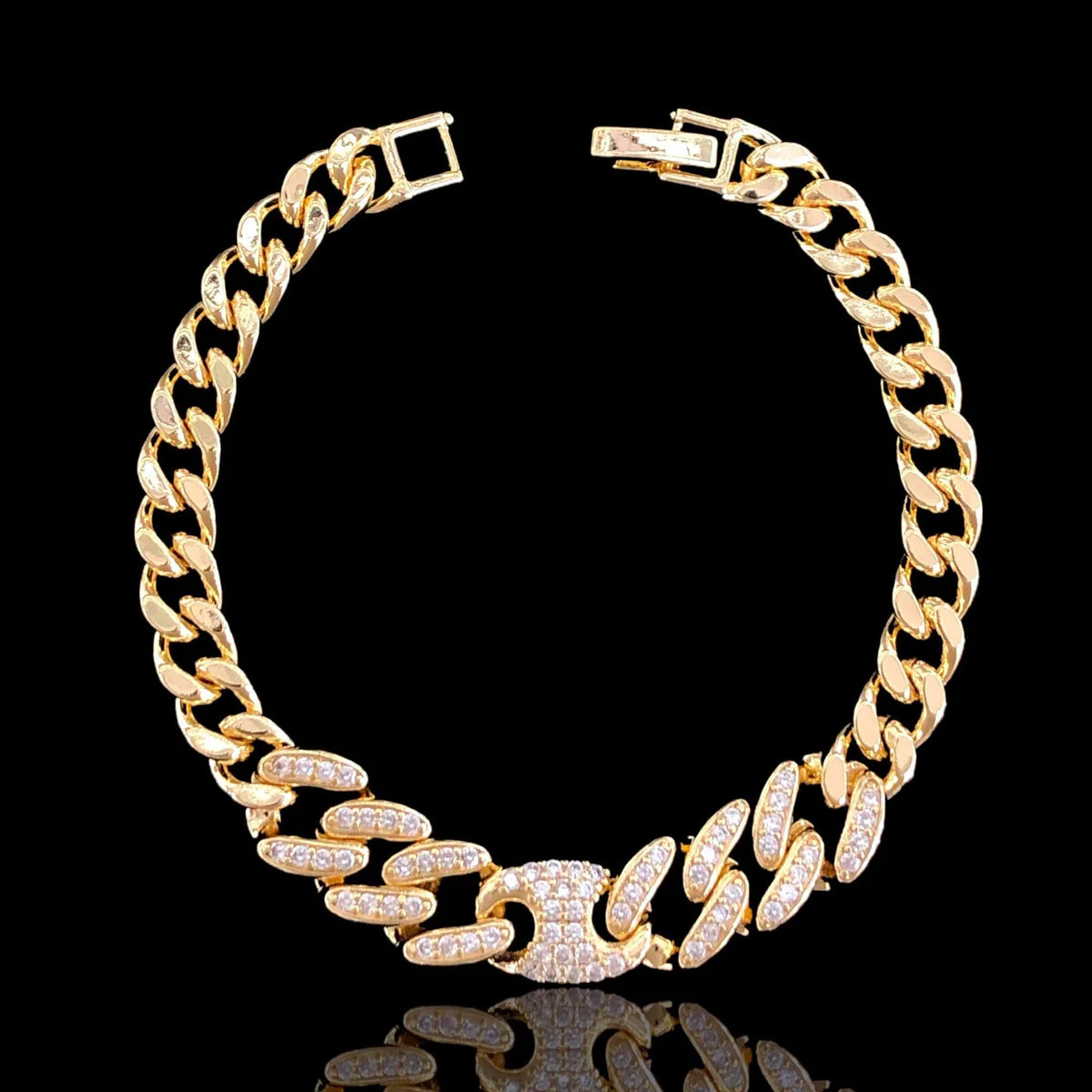 Mariner Link CZ Bracelet
