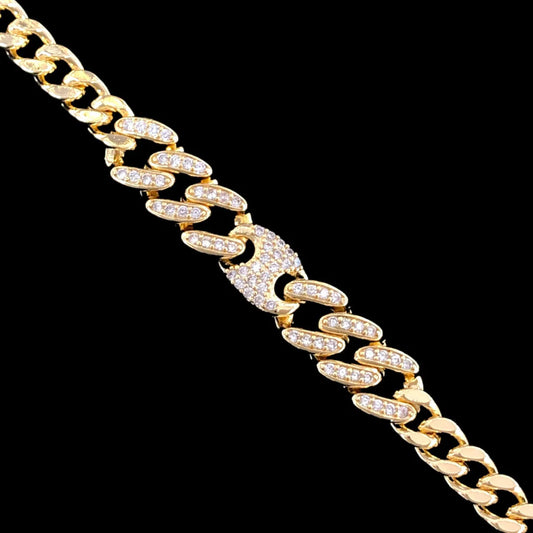 Mariner Link CZ Bracelet