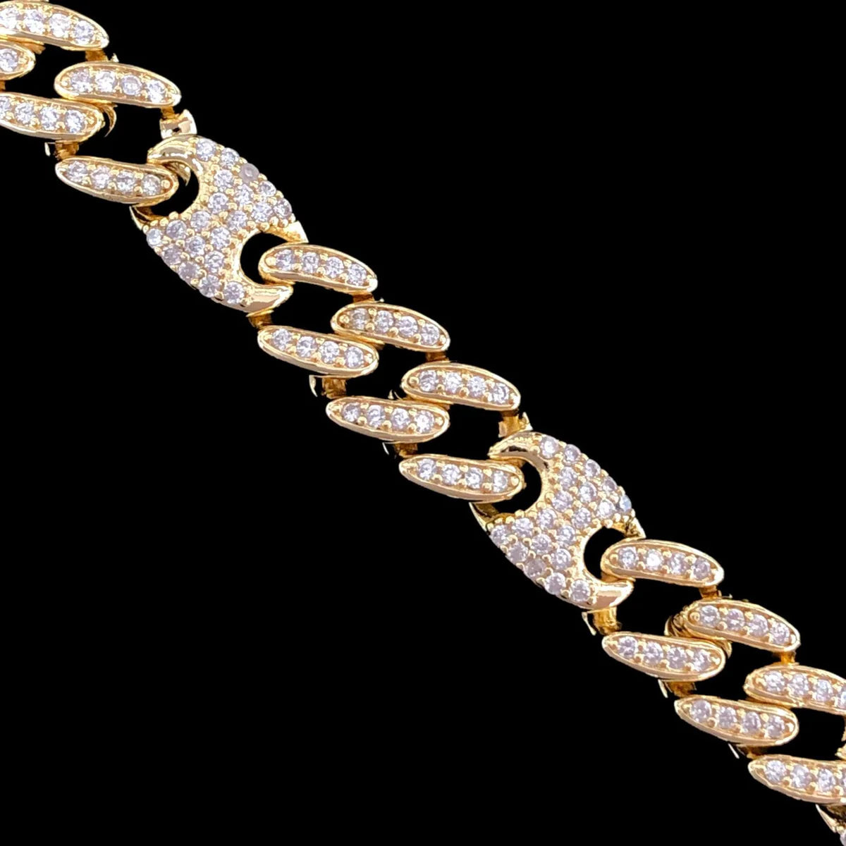 Mariner Cuban CZ Bracelet