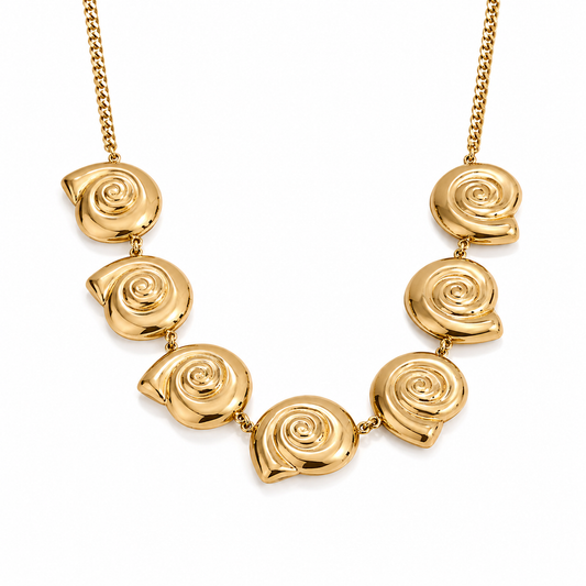 Spiral Shell Necklace