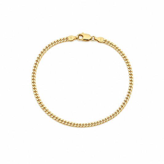 3.5mm Cuban Bracelet