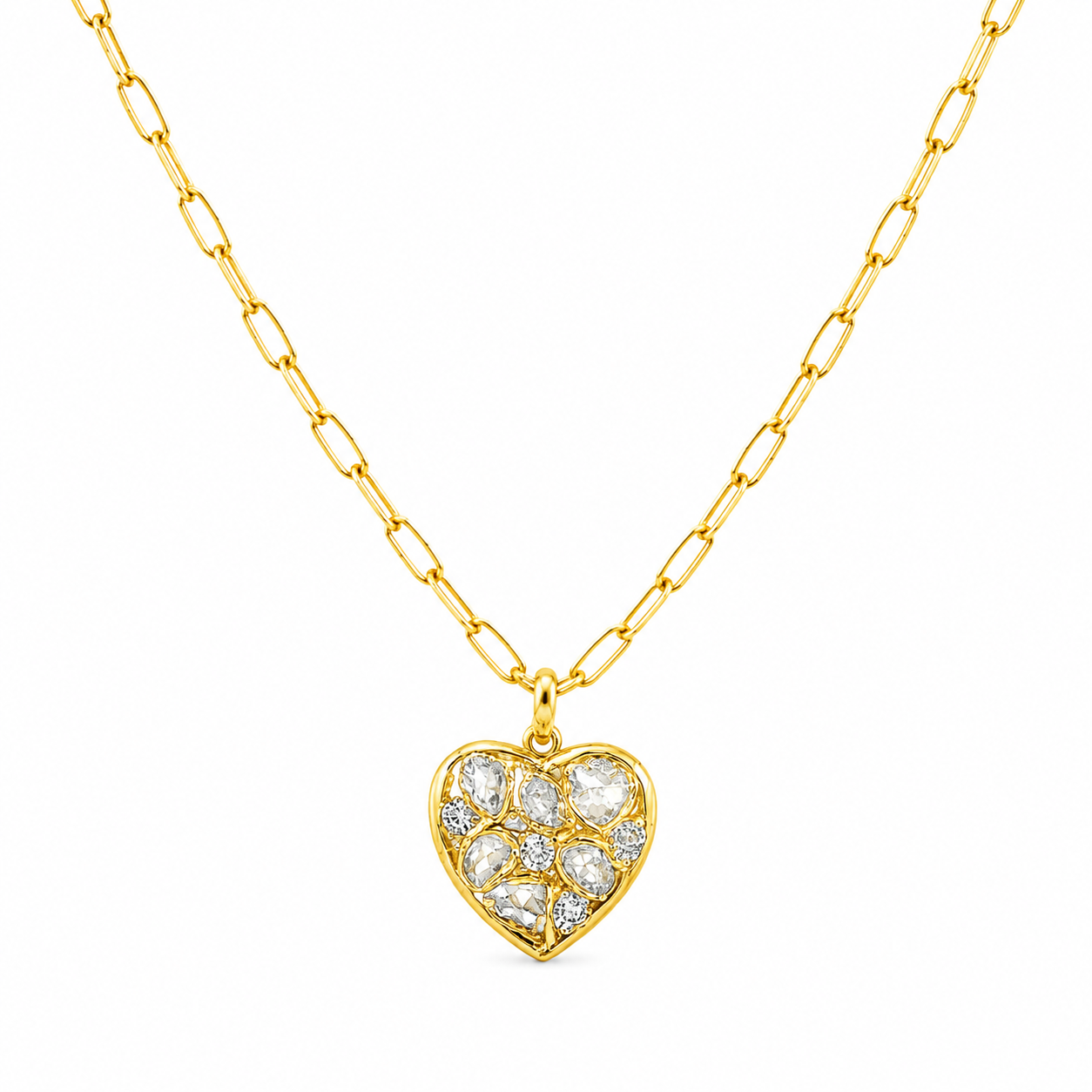 Heart CZ Necklace