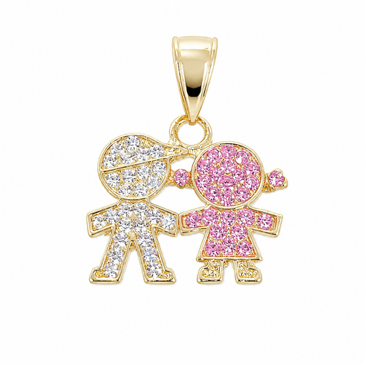 Boy & Girl Pendant