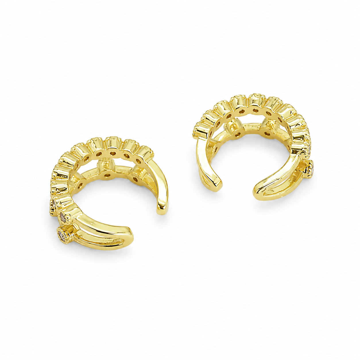 CZ Double Ear Cuff