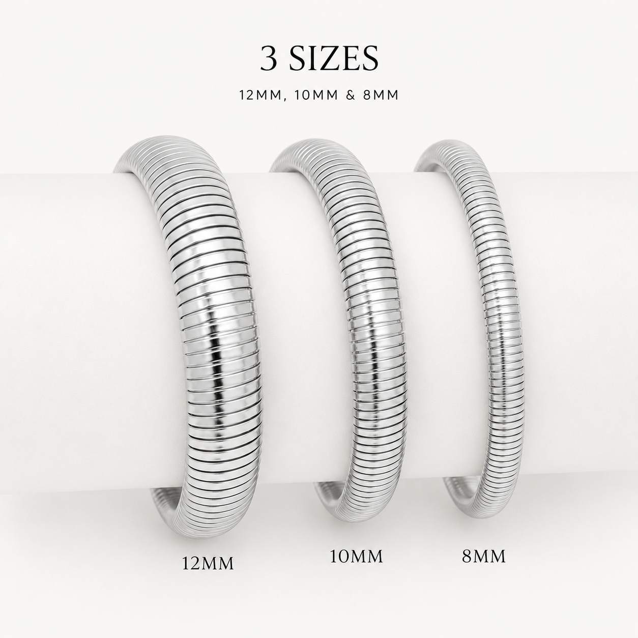 10mm Snake Bangle