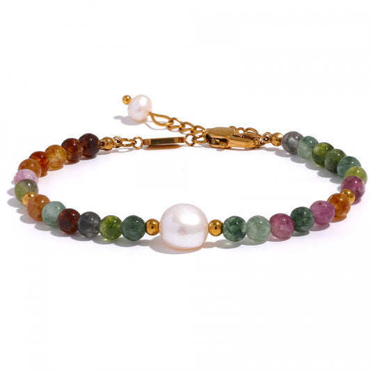 Pearl Multicolor Beads Bracelet