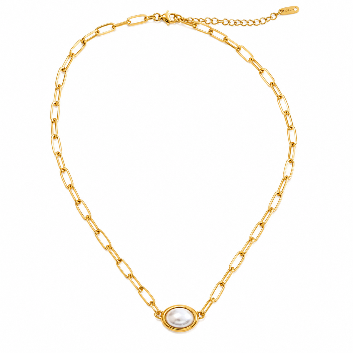 Choker Paperclip Necklace