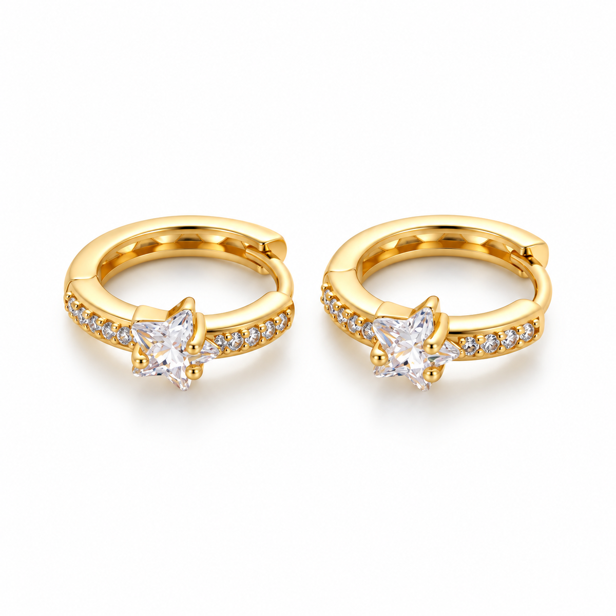 Star CZ Huggies Hoops